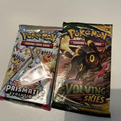 Pokemon Sealed Booster Pack Bundle, Evolving Skies Heavy & Prismatic Evolution - Image 2