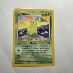 Pokemon TCG Chikorita (Germignon) #53/111 - Neo Genesis - French Version LP - Image 1