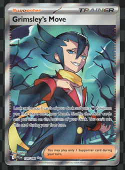 Grimsley’s Move 120/094 Phantasmal Flames Full Art English Pokemon TCG NM - Image 1