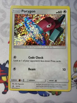 Porygon 2018 Pokemon TCG McDonald's Promo Holo #12/12 LP See Photos - Image 1