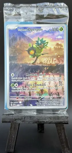 Teal Mask Ogerpon 123 - Scarlet & Violet Black Star Promo Pokemon TCG SEALED - Image 1