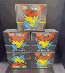 Pokemon TCG Hidden Fates Elite Trainer Box (5) Five Sealed Boxes 1 Q0003 - Image 1