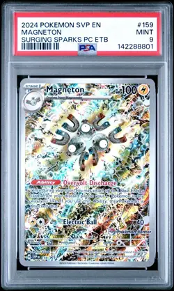 Magneton SVP 159 (Pokemon Center Exclusive) PSA 9 - Image 1