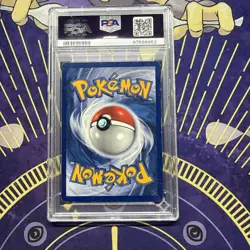 1999 POKEMON BASE SET UNLIMITED #43 ABRA PSA 5 Shadowless - Image 2