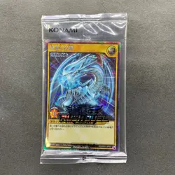 NEW Blue Eyes White Dragon RD/DD01-JP001 Secret Rare RUSH DUEL YuGiOh 1310 - Image 1