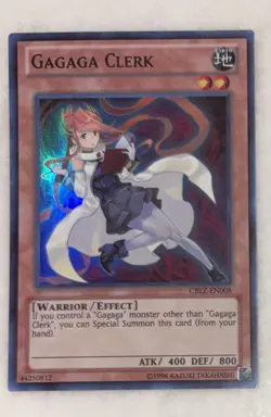 Yu-GI-Oh! Gagaga Clerk CBLZ-EN008 Cosmo Blazer Unlimited Super Rare NM - Image 1