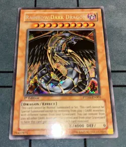 Rainbow Dark Dragon - Secret Rare 1st Edition PTDN-EN003 Mint Condition EURO - Image 3