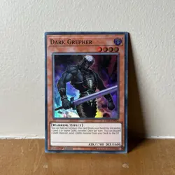 Yugioh Dark Grepher DASA-EN042 Super Rare 1st Ed NM - Image 1