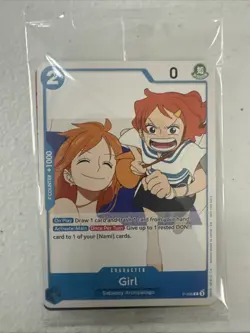 Near Mint Girl P-096 (OP14 Release Event Promo) English One Piece Card Game - Image 1