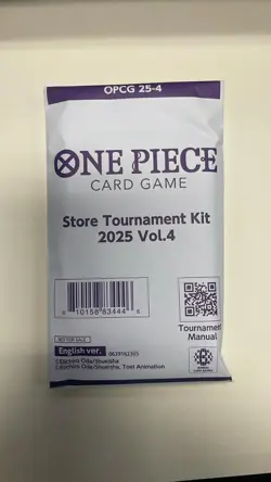 One Piece Card Game Store Tournament Kit 2025 Vol 4 English Sealed - Image 1