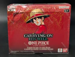 Lot (12) One Piece OP-13 Carrying On His Will English Booster Boxes w/Open Case - Image 2