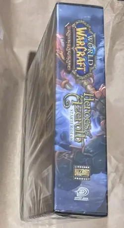 World of Warcraft TCG Heroes of Azeroth Starter Box factory sealed New! NOS! - Image 2