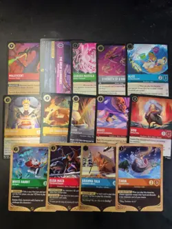 Disney Lorcana Promo Cards X14 Brand New! - Image 1