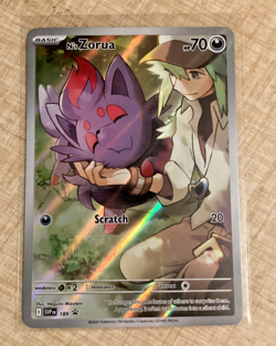 N's Zorua 189 Sv: Scarlet & Violet Promo Cards Holo - Image 1