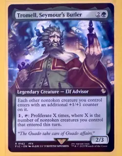 Tromell, Seymour's Butler R 73 Regular Commander: FINAL FANTASY MTG Card - Image 1