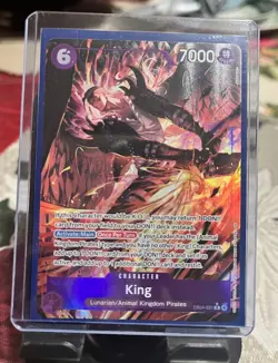 King (Alternate Art) EB04-031 R Foil Memorial Collection One Piece Card - Image 1