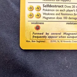 Magneton 11/62 Fossil Holo Rare Pokemon Card EX - Image 5