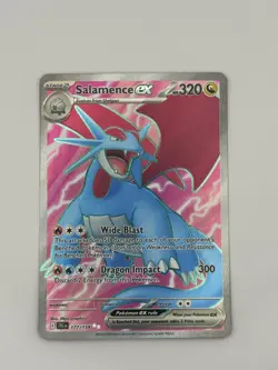 Salamence ex - 177/159 - SV09: Journey Together NM Pokemon Card - Image 1