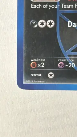 Pokemon Umbreon TCG Team Plasma Freeze Card 64/116 Regular Exclusive - Image 3