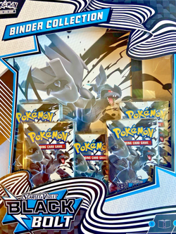 Pokemon Trading Card Game Scarlet & Violet Black Bolt Binder Collection (Sealed) - Image 3