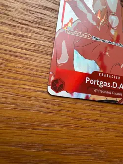 Portgas.D.Ace Gift Collection P-028 Alt Art Holo Foil Rare One Piece Card - Image 4