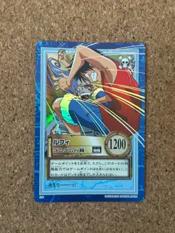 one piece carddass hyper battle 2001 Holo S76 anime card - Image 1