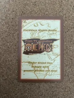 one piece carddass hyper battle 2001 anime card H-P1 not for sale ③ - Image 2