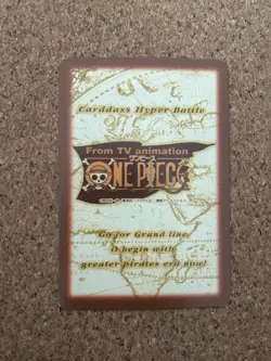 one piece carddass hyper battle 2001 anime card H-P1 not for sale ② - Image 2
