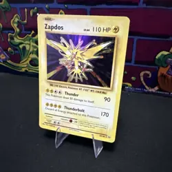 POKEMON ZAPDOS #42/108 RARE HOLOFOIL NM EVOLUTIONS CARD - Image 3