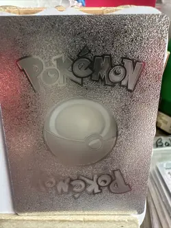 Copperajah Rainbow Silver Foil Pokemon🔥Fan Art🔥 Card NM - Image 2