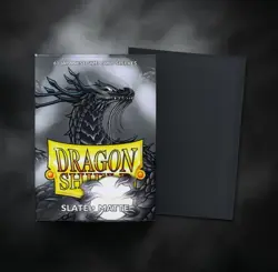 Dragon Shield Slate Matte Japanese Size Card Sleeves 60ct Pack for TCG CCG MTG - Image 1