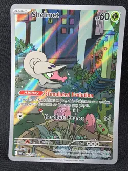Shelmet 93/86 White Flare eng- Pokemon TCG Card NM - Image 1