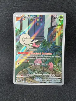 Shelmet 93/86 White Flare eng- Pokemon TCG Card NM - Image 4