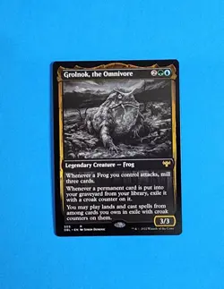 1x Grolnok, The Omnivore Double Feature Mtg Magic Card Legendary Creature 505 - Image 1