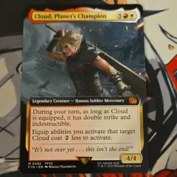 Magic: The Gathering Cloud, Planet's Champion Final Fantasy Mythic Extended Art - Image 1
