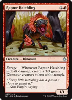 RAPTOR HATCHLING X2 SP *IXALAN* - Image 1