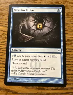 Magic: The Gathering Gitaxian Probe Sorcery New Phyrexia Common NM MTG - Image 1
