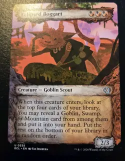Eclipsed Boggart (Showcase) 0335 Uncommon Lorwyn Eclipsed Magic: The Gathering - Image 1