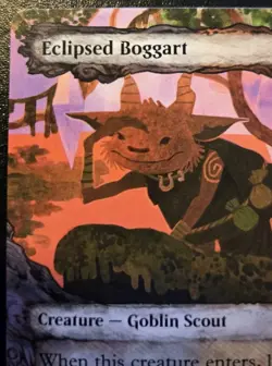 Eclipsed Boggart (Showcase) 0335 Uncommon Lorwyn Eclipsed Magic: The Gathering - Image 2
