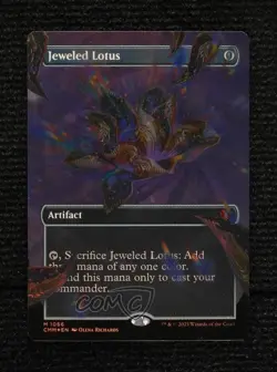 Textured Foil - Jeweled Lotus Foil Magic: Commander Masters CMM #1066 - Image 1