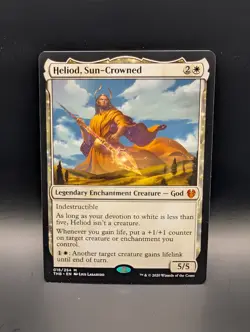MTG - Heliod, Sun-Crowned - Non-Foil - Leg Enchantment Creature - THB #18 - Image 1