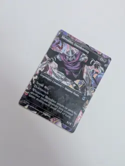 MTG - Shredder, Unrelenting (Borderless)- Teenage Mutant Ninja Turtles NM/M Cond - Image 2