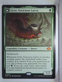 Grist, Voracious Larva - M251 - MTG - Modern Horizons 3 (MH3) - Image 1