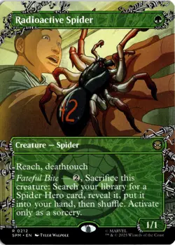 Radioactive Spider (Borderless) 212 SPM Marvel's Spider-Man (NM) - Image 1