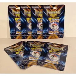 Pokemon Pressti Picks Trading Card Pack Lot of 7 Holo & Rare Cards Sealed - Image 1