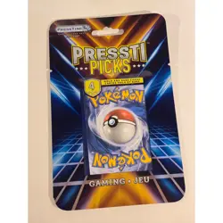 Pokemon Pressti Picks Trading Card Pack Lot of 7 Holo & Rare Cards Sealed - Image 2