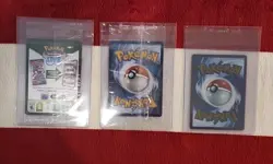 Pokemon TCG 151 UPC Promo Set Mew 053, Mewtwo 052, Metal Mew 205 Near Mint! - Image 2
