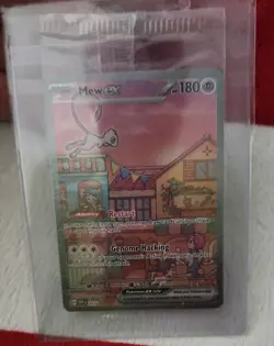 Pokemon TCG 151 UPC Promo Set Mew 053, Mewtwo 052, Metal Mew 205 Near Mint! - Image 3