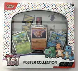 Pokemon TCG Scarlet & Violet - 151 Poster Collection Box - New Sealed - Image 1