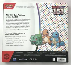 Pokemon TCG Scarlet & Violet - 151 Poster Collection Box - New Sealed - Image 2